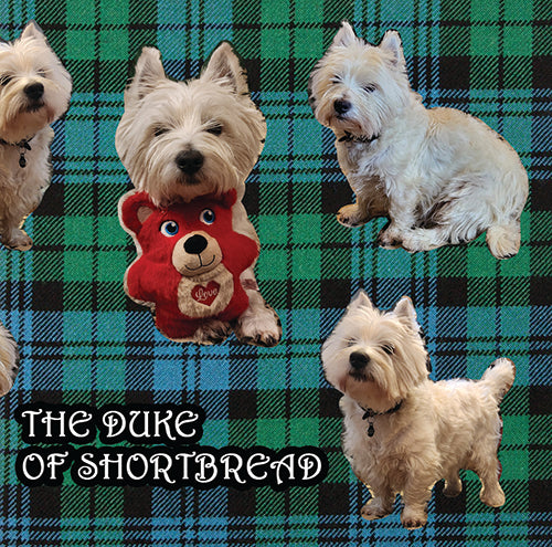 The Duke of Shortbread Sticker Set