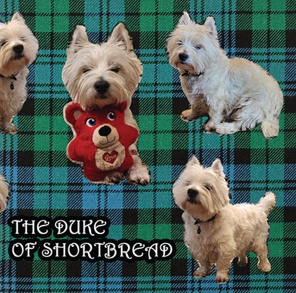 The Duke of Shortbread Sticker Set